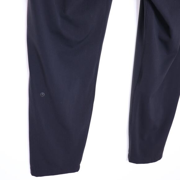 LULULEMON On The Fly Pant 28" Black Mid Rise Lightweight Ankle Length Women's 10 - Picture 9 of 11